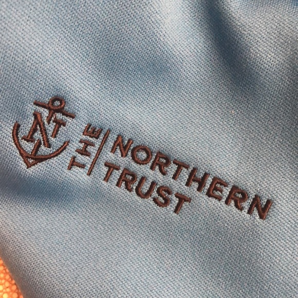 Nike Golf Long Sleeve Blue Northern Trust Glen Oaks Size XXL - Picture 5 of 9